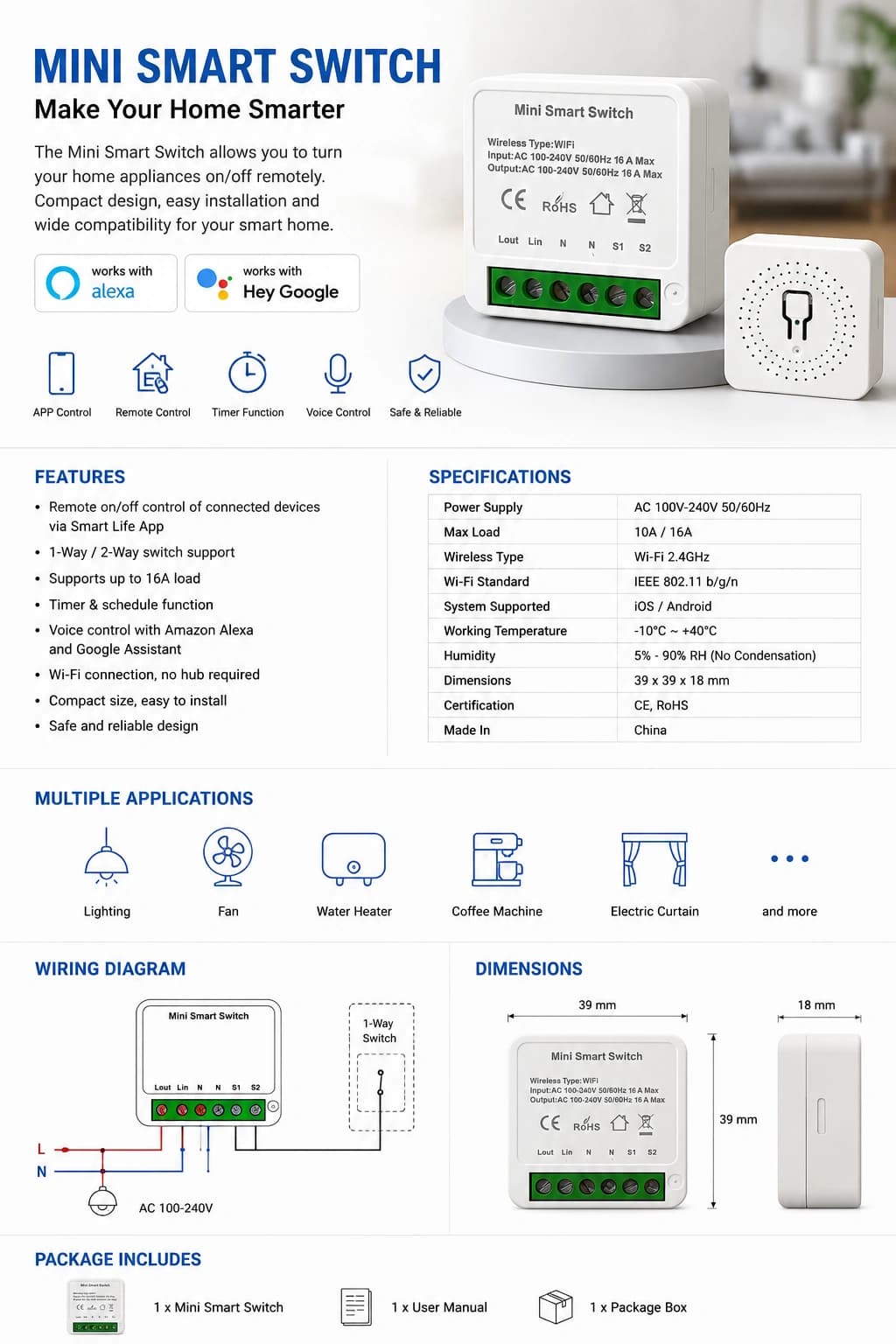 Mini Smart Switch